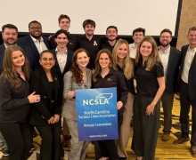 App State students at NCSLA meeting