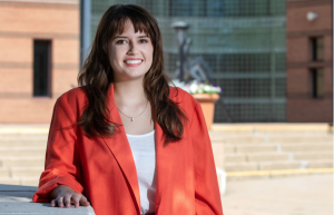 Appalachian State University’s Zoe Huffines, from Holly Springs, is a senior majoring in management and minoring in both sustainable business and experiential, integrative learning. After she graduates in May 2021, she plans to pursue a master’s degree in higher education at App State. Photo by Marie Freeman