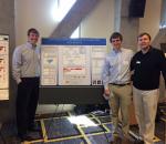 Aaron Nelson, Joe Fagan, and Joe Cazier present findings of New River Light and Power analytics project at the 2015 Appalachian Energy Summit